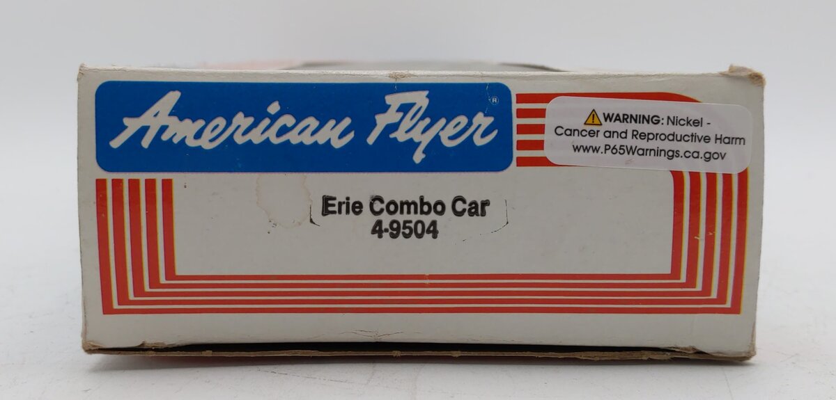 American Flyer 4-9504 S Gauge Erie Combination Car LN/Box