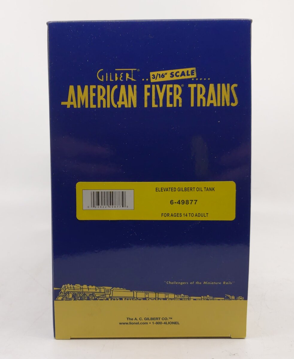 American Flyer 6-49877 S Elevated Oil Tank - American Flyer® Gilbert Oil NIB