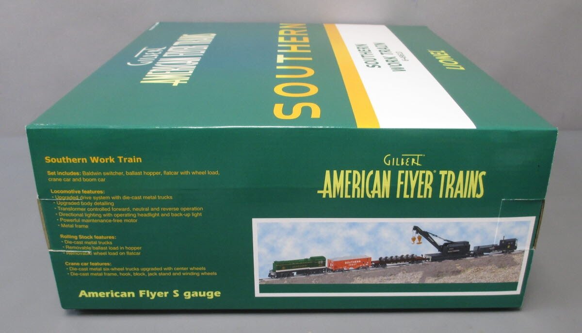 American Flyer 6-49613 S Southern Baldwin Diesel Work Train Set