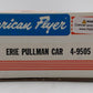 American Flyer 4-9505 S Gauge Erie Pullman Coach Car LN/Box