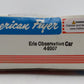 American Flyer 4-9507 S Gauge Erie Observation Car LN/Box