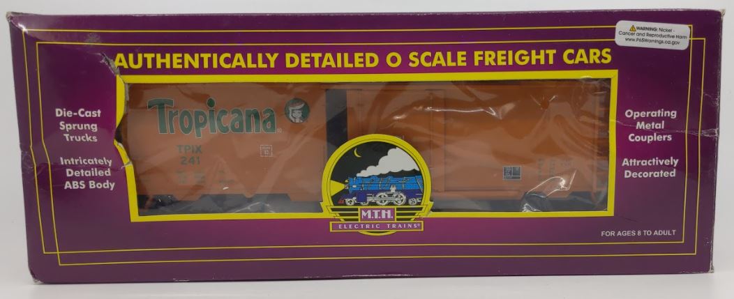 MTH 20-94016 O Tropicana Reefer Car #241 LN/Box