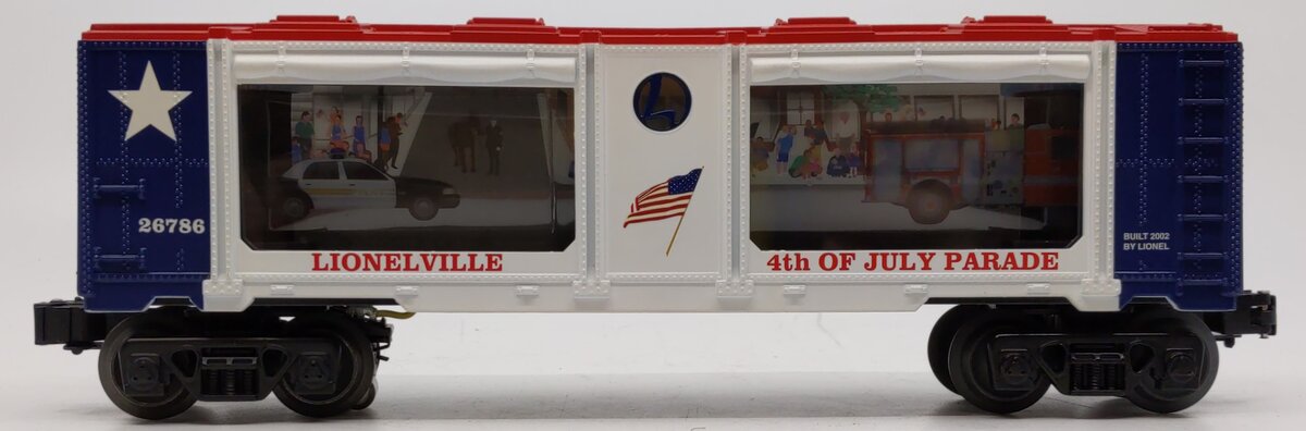 Lionel 6-26786 O Gauge Lionelville Operating Parade Car LN/Box
