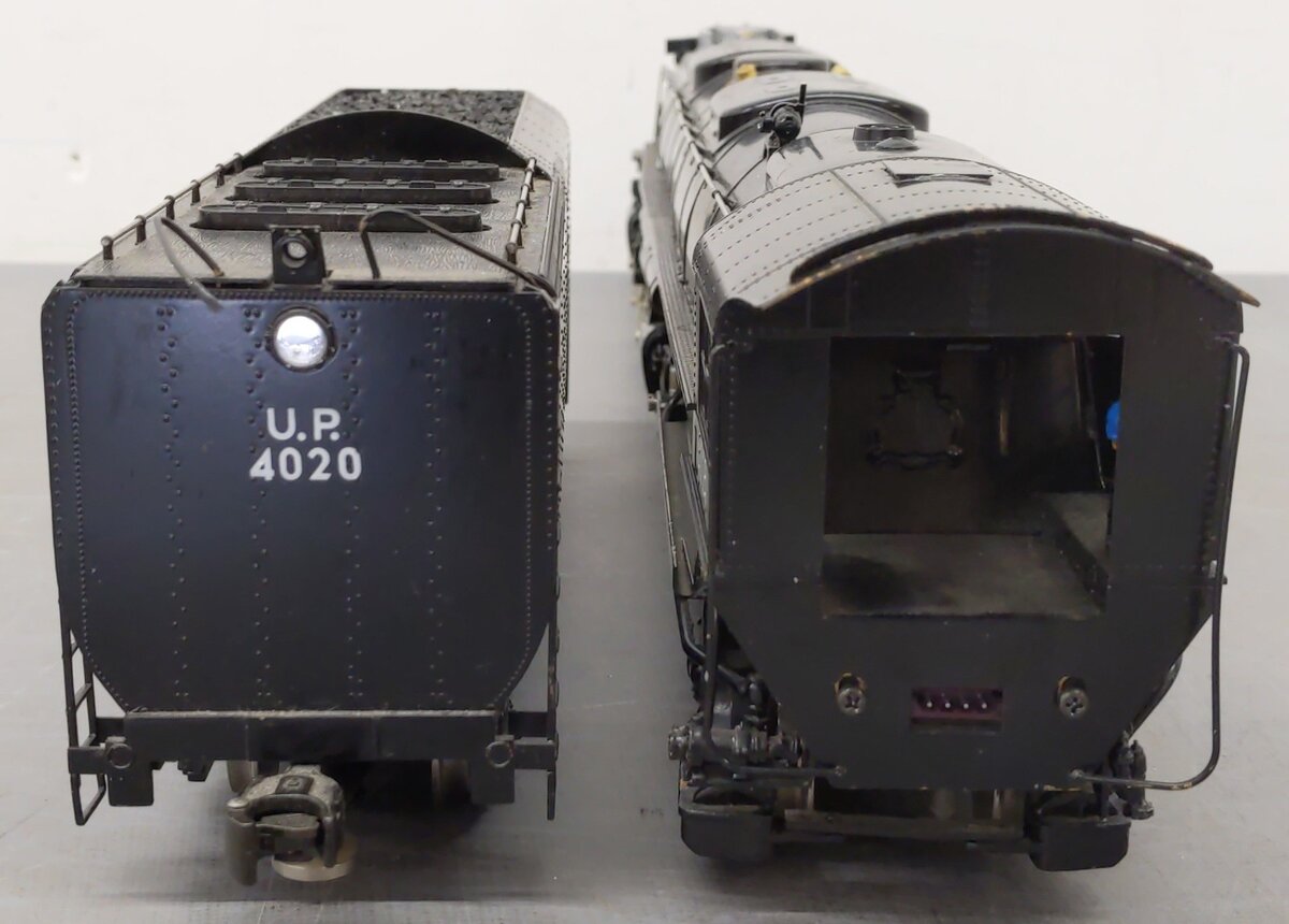 Williams 7001 O BRASS Union Pacific 4-8-8-4 Big Boy Steam Locomotive #4020 VG/Box