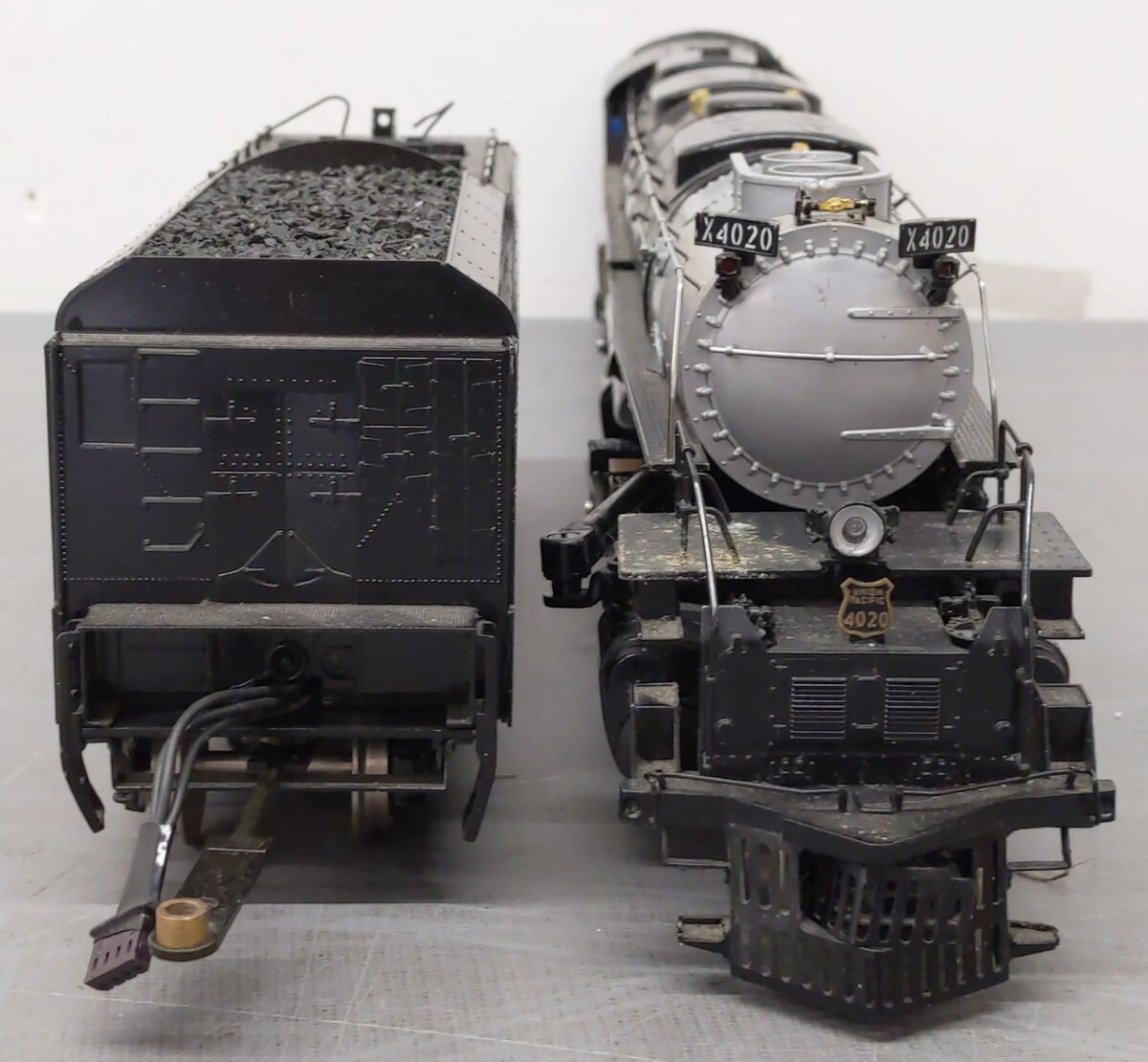 Williams 7001 O BRASS Union Pacific 4-8-8-4 Big Boy Steam Locomotive #4020 VG/Box