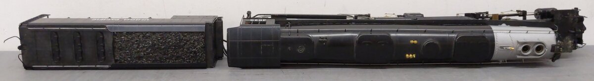 Williams 7001 O BRASS Union Pacific 4-8-8-4 Big Boy Steam Locomotive #4020 VG/Box