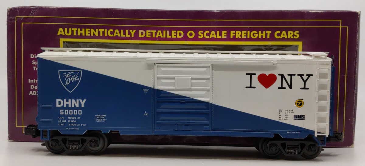 MTH 20-93045 O Gauge Delaware & Hudson Box Car #50000 LN/Box