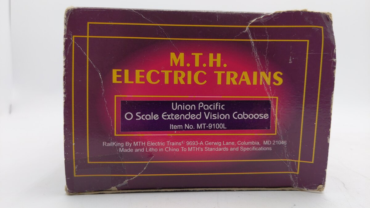 MTH 20-9100 O Gauge Union Pacific Extended Vision Caboose #25214 LN/Box