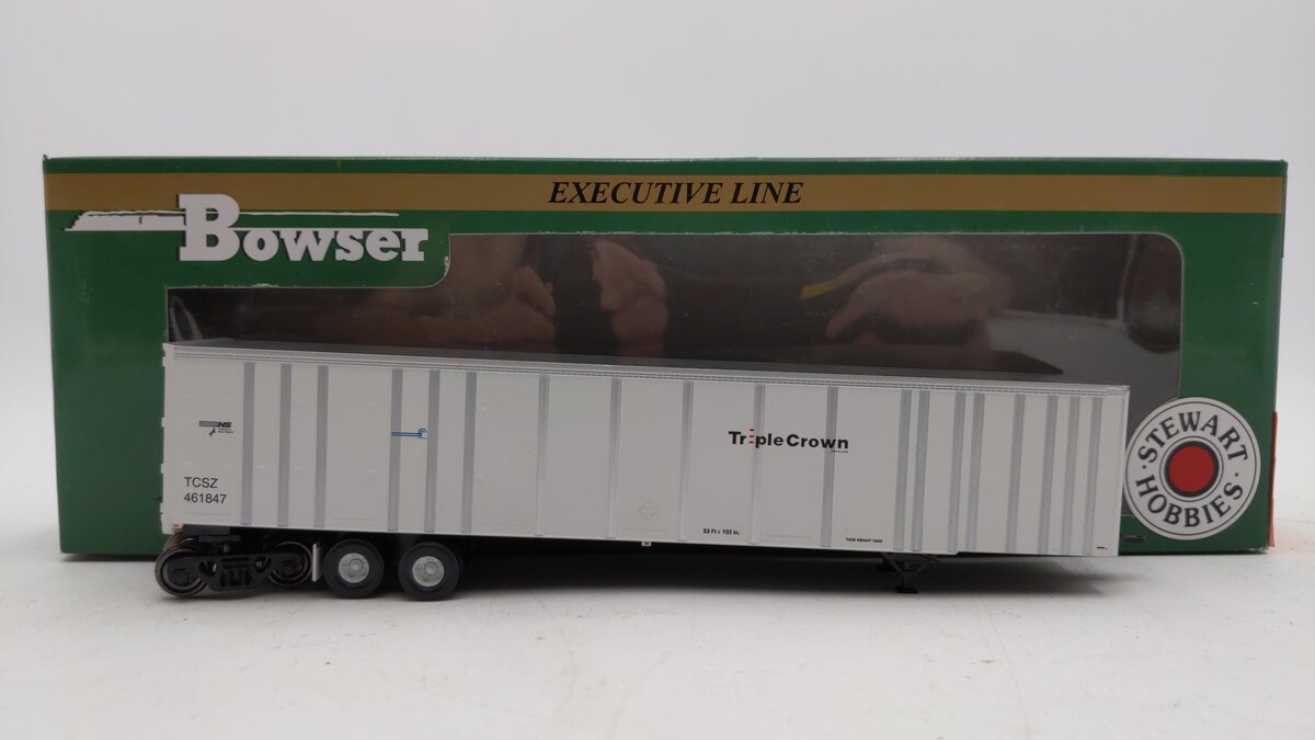 Bowser 40817 HO Scale Norfolk Southern/Conrail 53' Plate-Wall Roadrailer #461847
