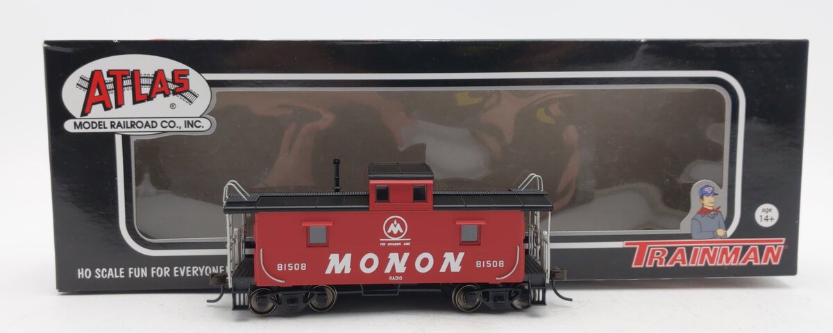 Atlas 20003026 HO Monon Style Steel Center-Cupola Caboose Car #81508