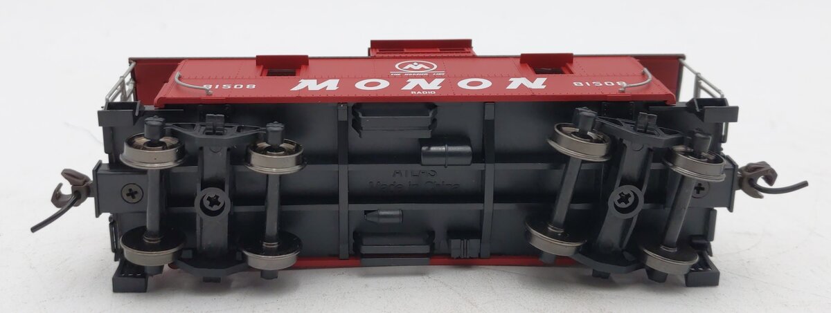 Atlas 20003026 HO Monon Style Steel Center-Cupola Caboose Car #81508