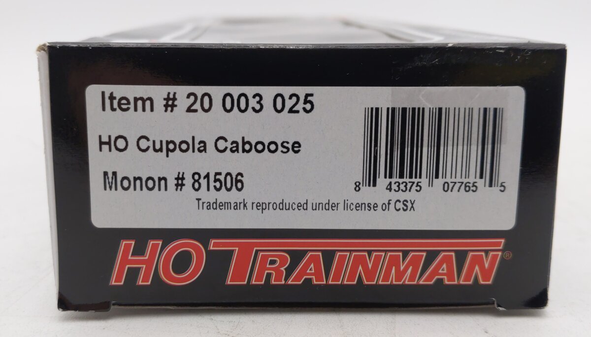 Atlas 20003025 HO Monon Cupola Caboose #81506