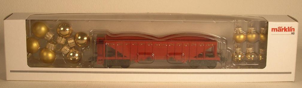 Marklin 48411 HO 2011 Christmas Car w/Ornaments