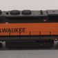 USA Trains 22312 G Milwaukee Road SD40-2 Powered Diesel Locomotive #197 EX/Box