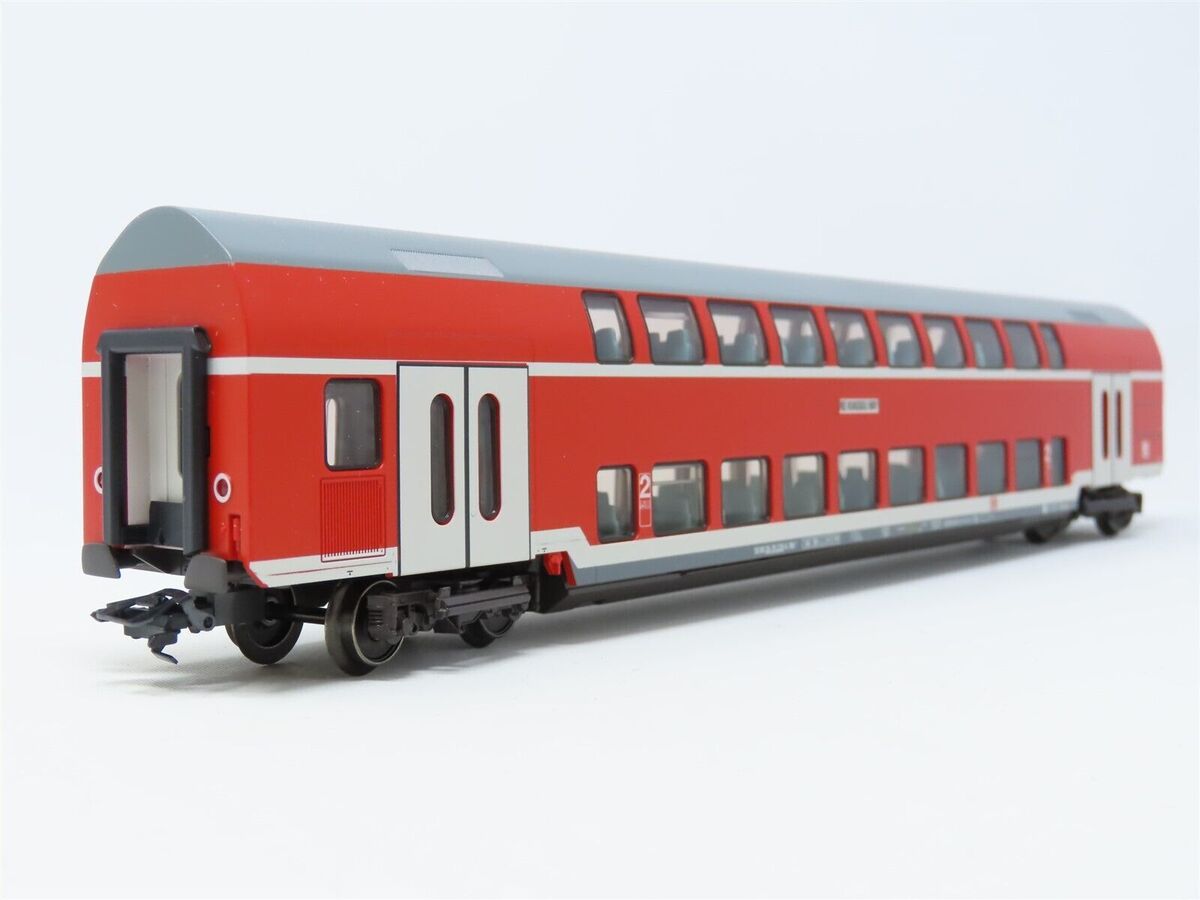 Marklin 43585 HO Scale DB 2nd Class Bilevel Car