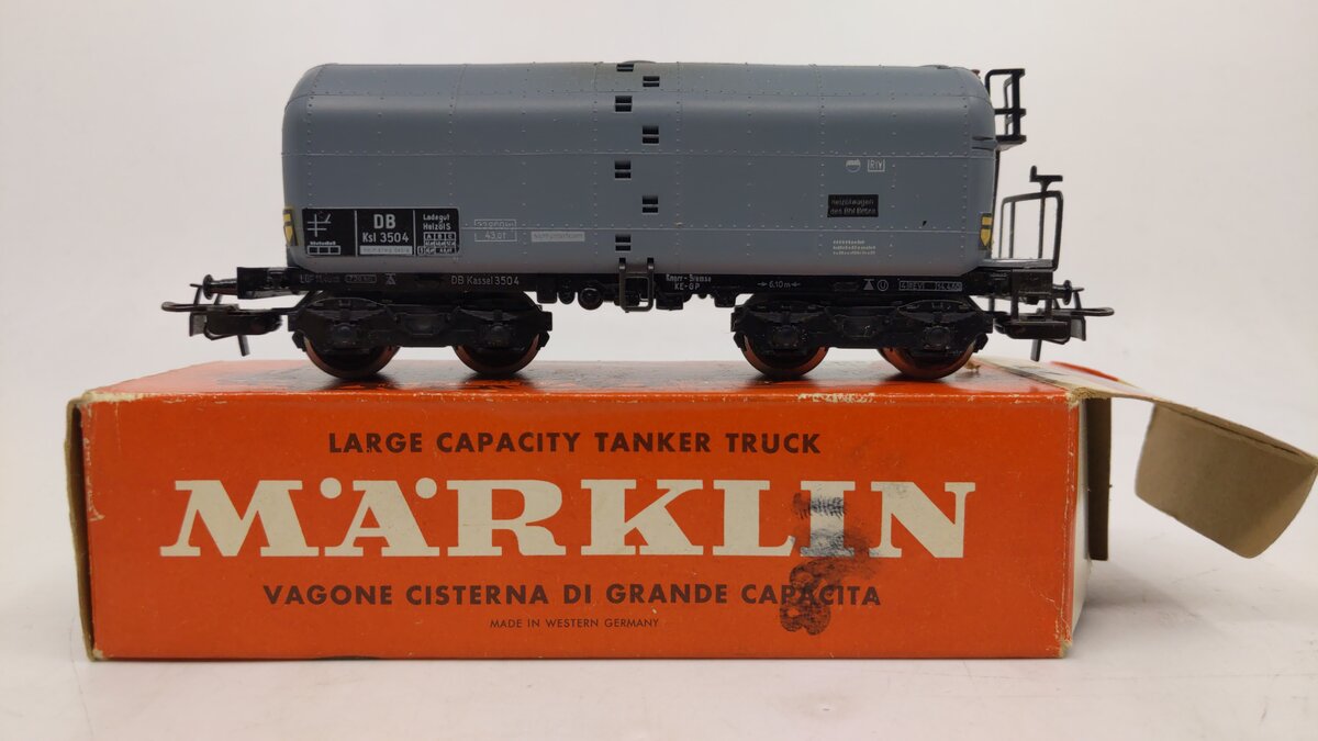 Marklin 4621 HO Scale High Capacity Tank Car VG/Box