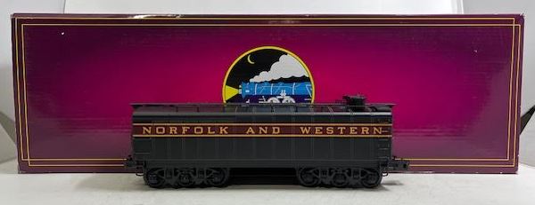 MTH 20-3619 O Gauge Norfolk & Western Auxiliary Die-Cast Water Tender II