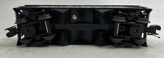 MTH 20-97661 O Gauge P&WV 2-Bay Offset Hopper Car #235 with Coal Load