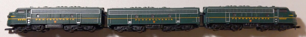 Marklin 88321 Z Scale Pennsylvania RR American Diesel Freight Train Set LN/Box