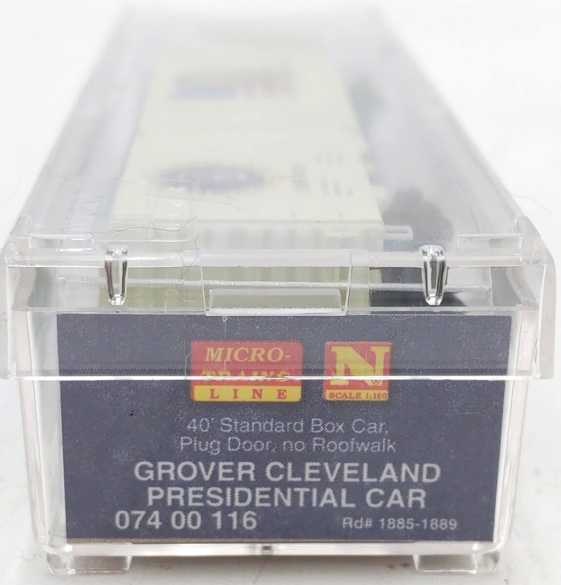 Micro-Trains 07400116 N Scale Grover Cleveland 40' Boxcar #1885-1889 w/Ladders LN/Box