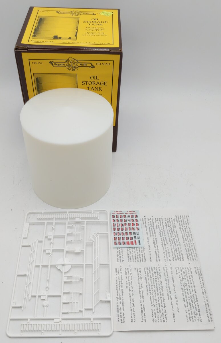 Magnuson Models 439552 HO Oil Storage Tank