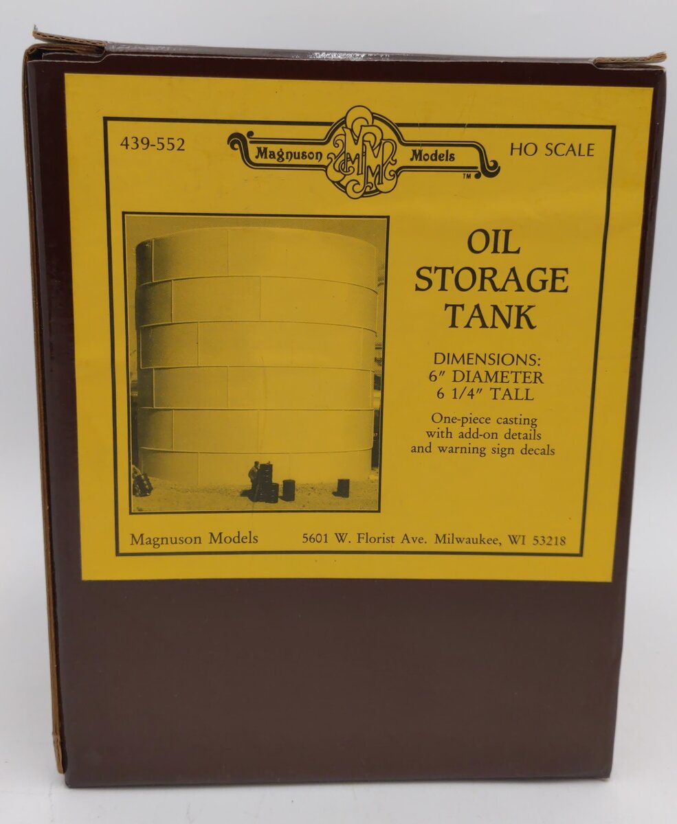 Magnuson Models 439552 HO Oil Storage Tank