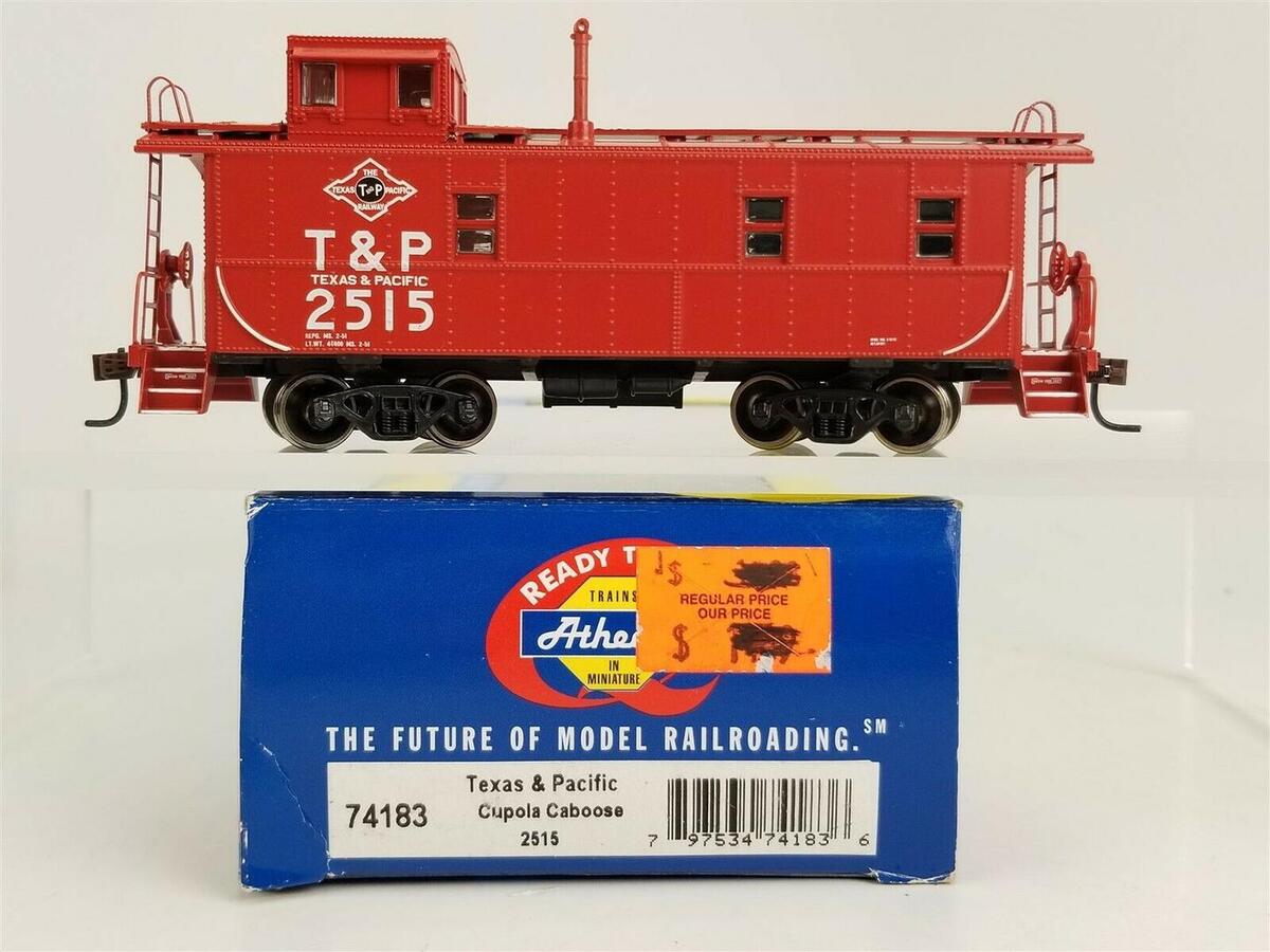 Athearn 74183 HO Scale T&P Cupula Caboose #2515