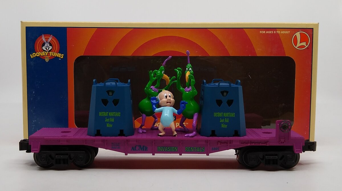 Lionel 6-16754 O Gauge Porky Pig & Instant Martians Car #6805