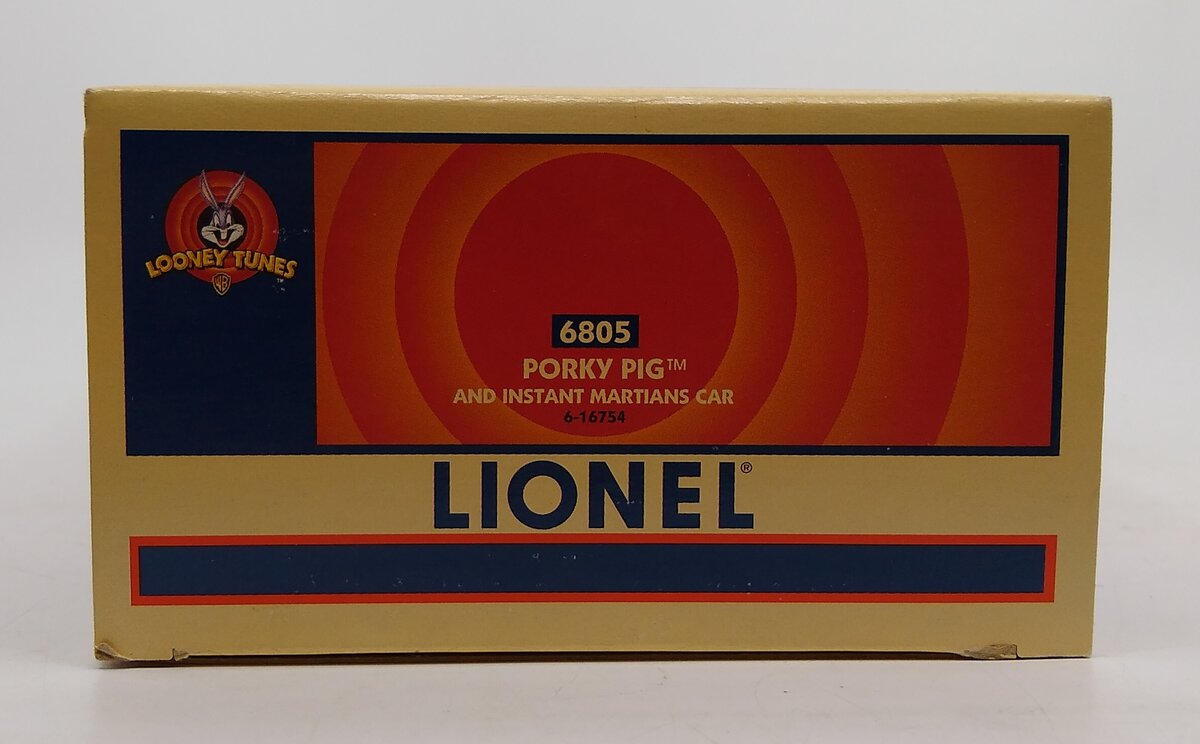 Lionel 6-16754 O Gauge Porky Pig & Instant Martians Car #6805