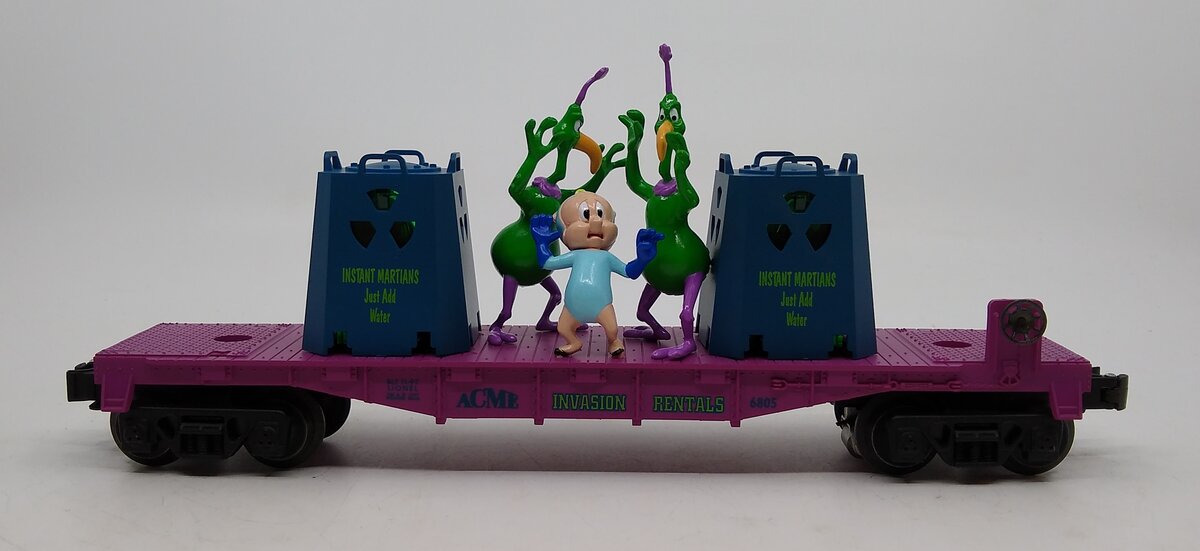 Lionel 6-16754 O Gauge Porky Pig & Instant Martians Car #6805