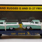 MTH 30-76312 O Chesapeake & Ohio Flat Car with 2 ‘57 Ford Rancheros