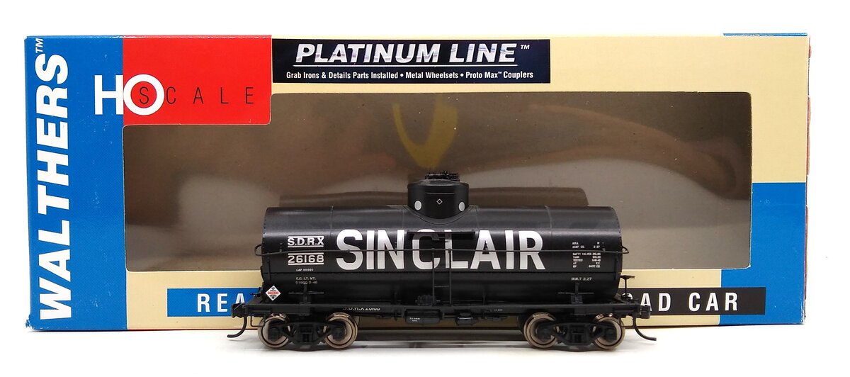 Walthers 932-41755 HO Scale Sinclair 10K Gallon Insulated Tank Car #26168 LN/Box