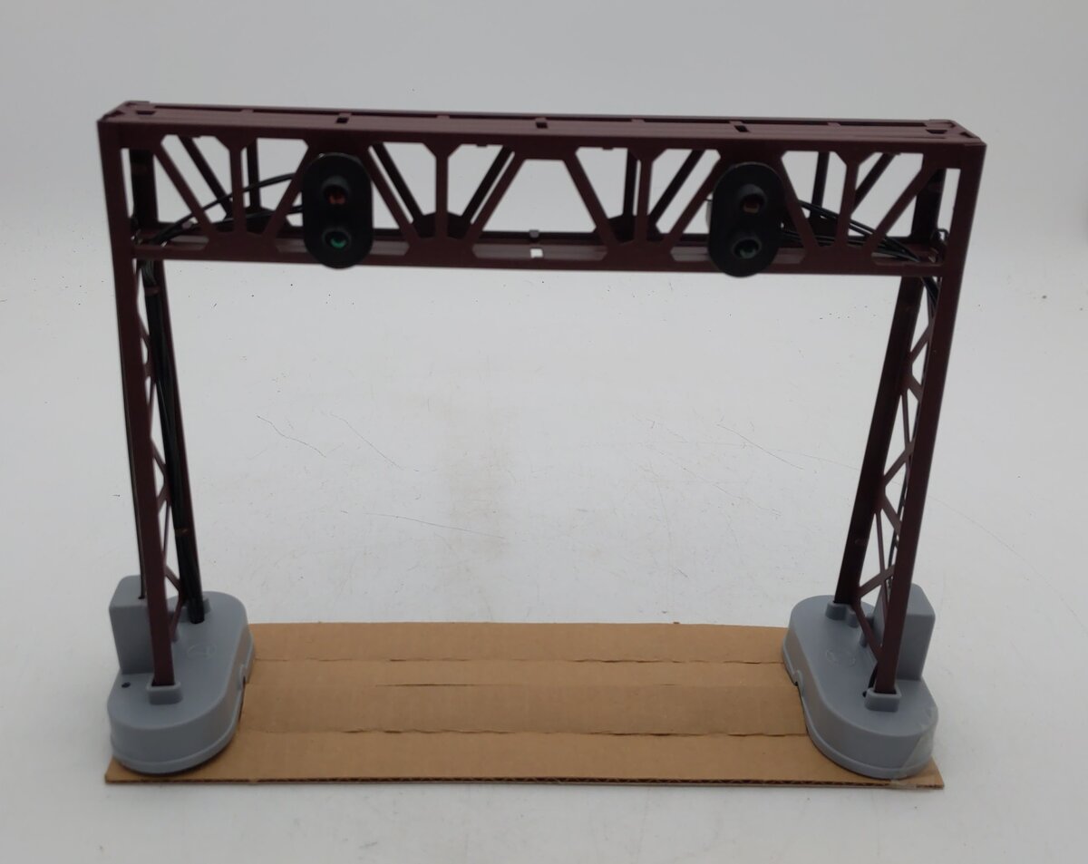 Lionel 6-12895 O Gauge Operating Dual Signal Bridge