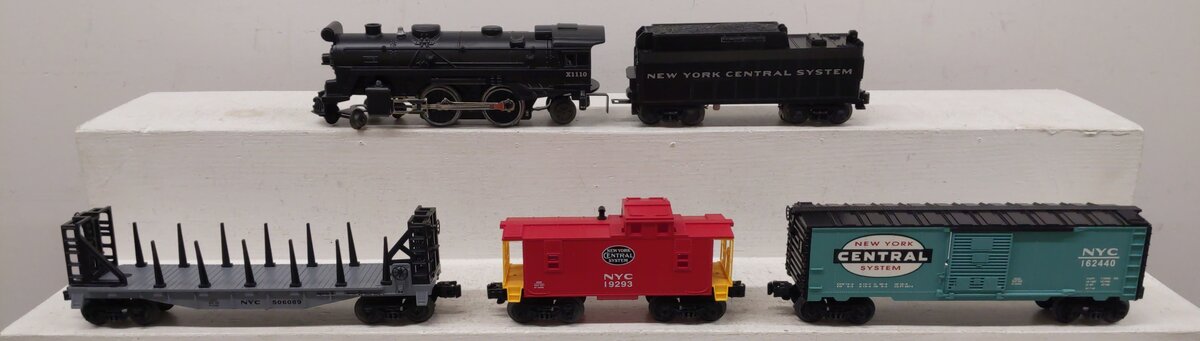 Lionel 6-31914 O New York Central Steam Freight Flyer O Gauge Steam Train Set EX/Box