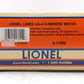 Lionel 6-17692 O Lionel Lines CA-4 Lighted Caboose #7692