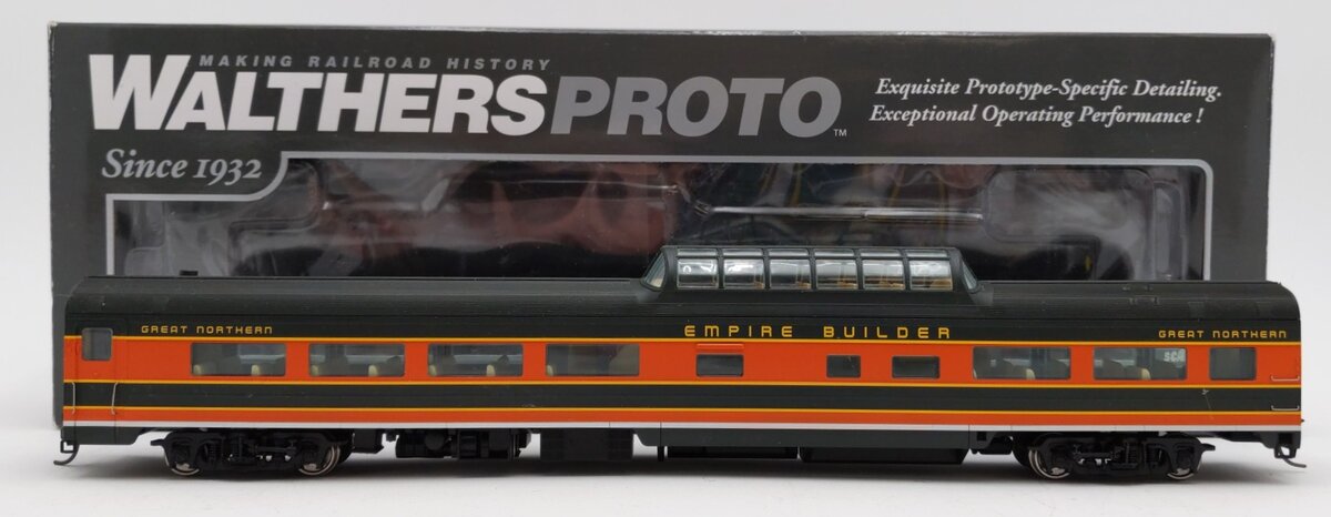 Walthers 920-9057 HO 85' Budd 46-Seat Vista-Dome Coach GN Empire Builder
