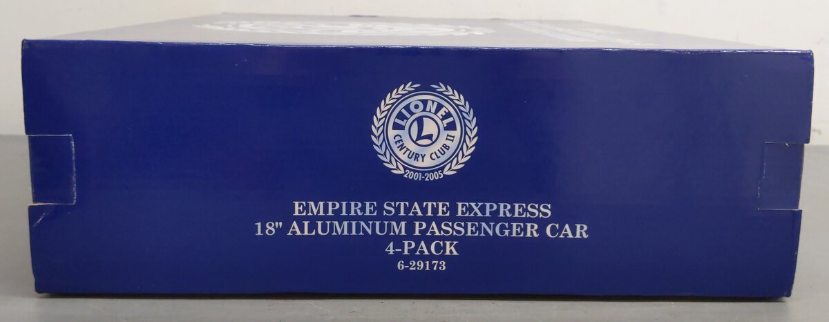Lionel 6-29173 O New York Central Empire State Express Passenger Cars (Set of 4) EX/Box