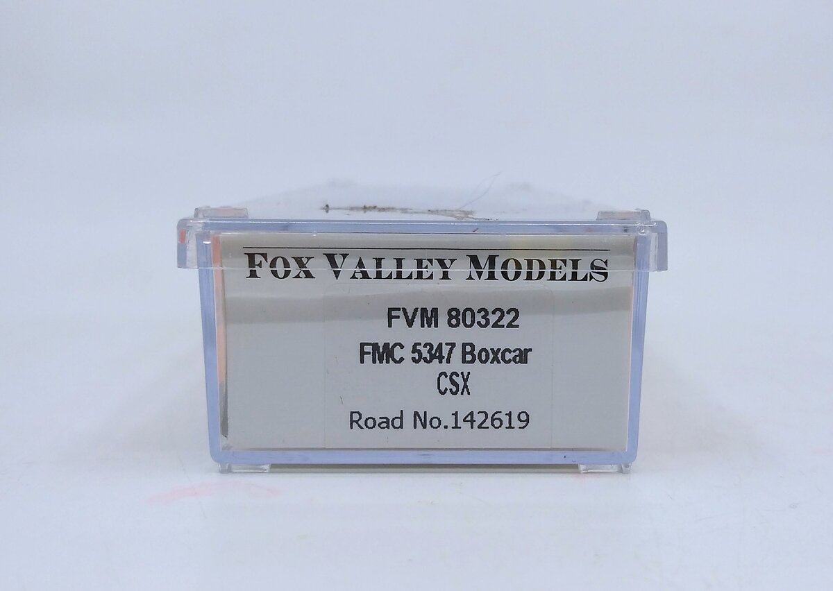 Fox Valley Models 80322 N CSXT FMC 5347 Boxcar #142619