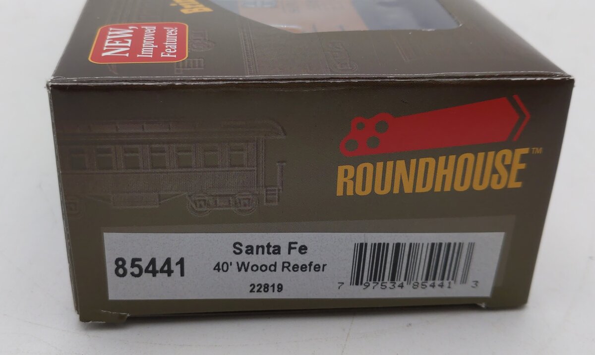Roundhouse 85441 HO SF 40' Wood Reefer #22819