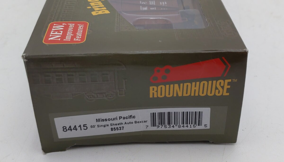 Roundhouse 84415 HO MP RTR 50' Single Sheath Box #85537