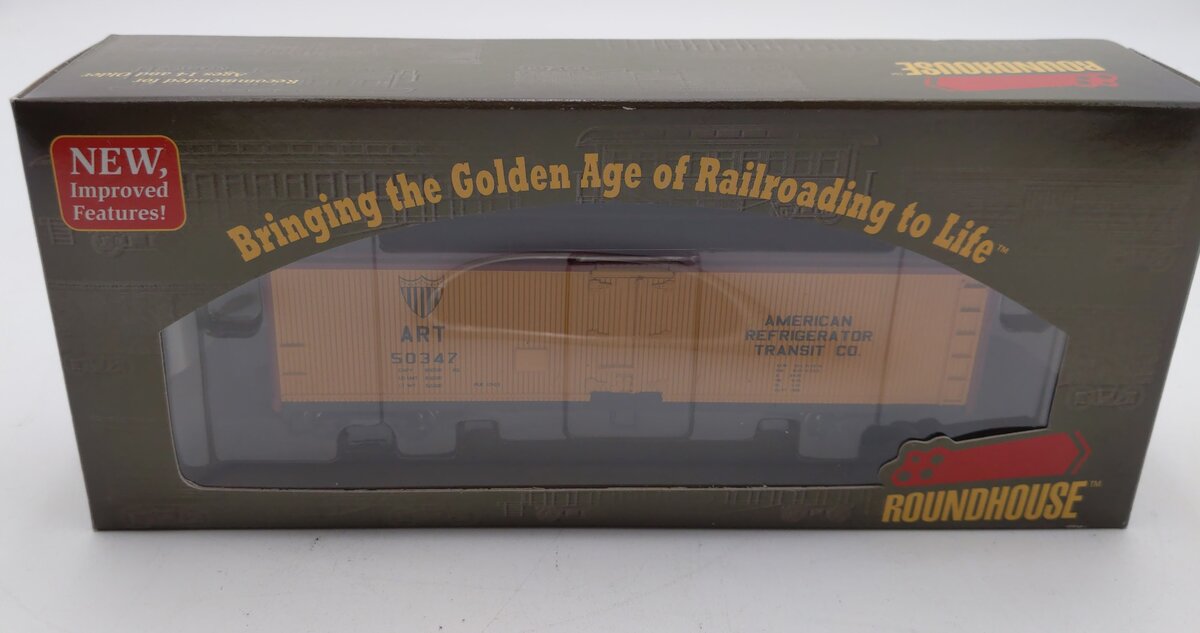 Roundhouse 85425 HO ART RTR 40' Wood Reefer #50347