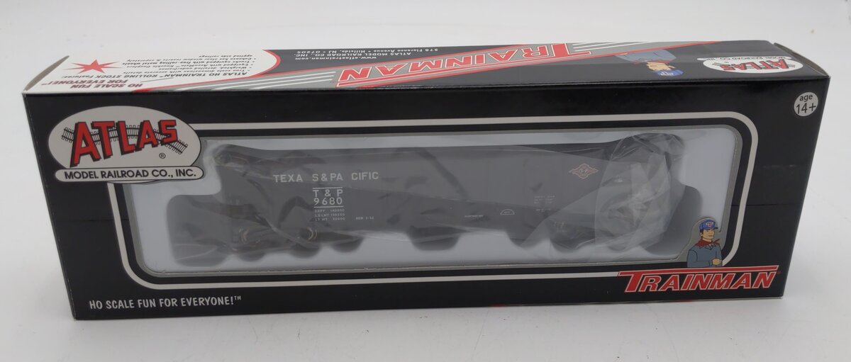Atlas 20000968 HO T&P Trainman 70-Ton 3-Bay Hopper #9680
