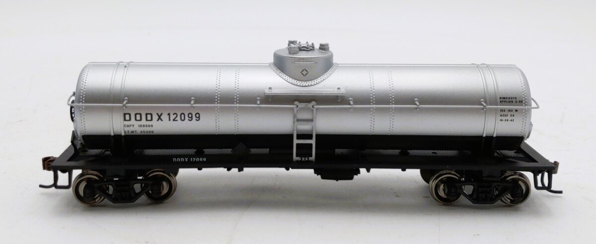 Athearn 76651 HO Department of Defense Single-Dome Tank Car #12099