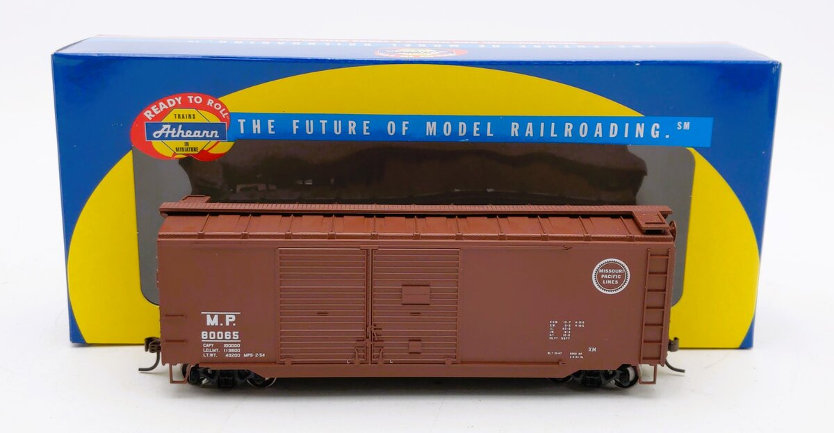 Athearn 70875 HO Missouri Pacific 40' Double Door Box Car #80065
