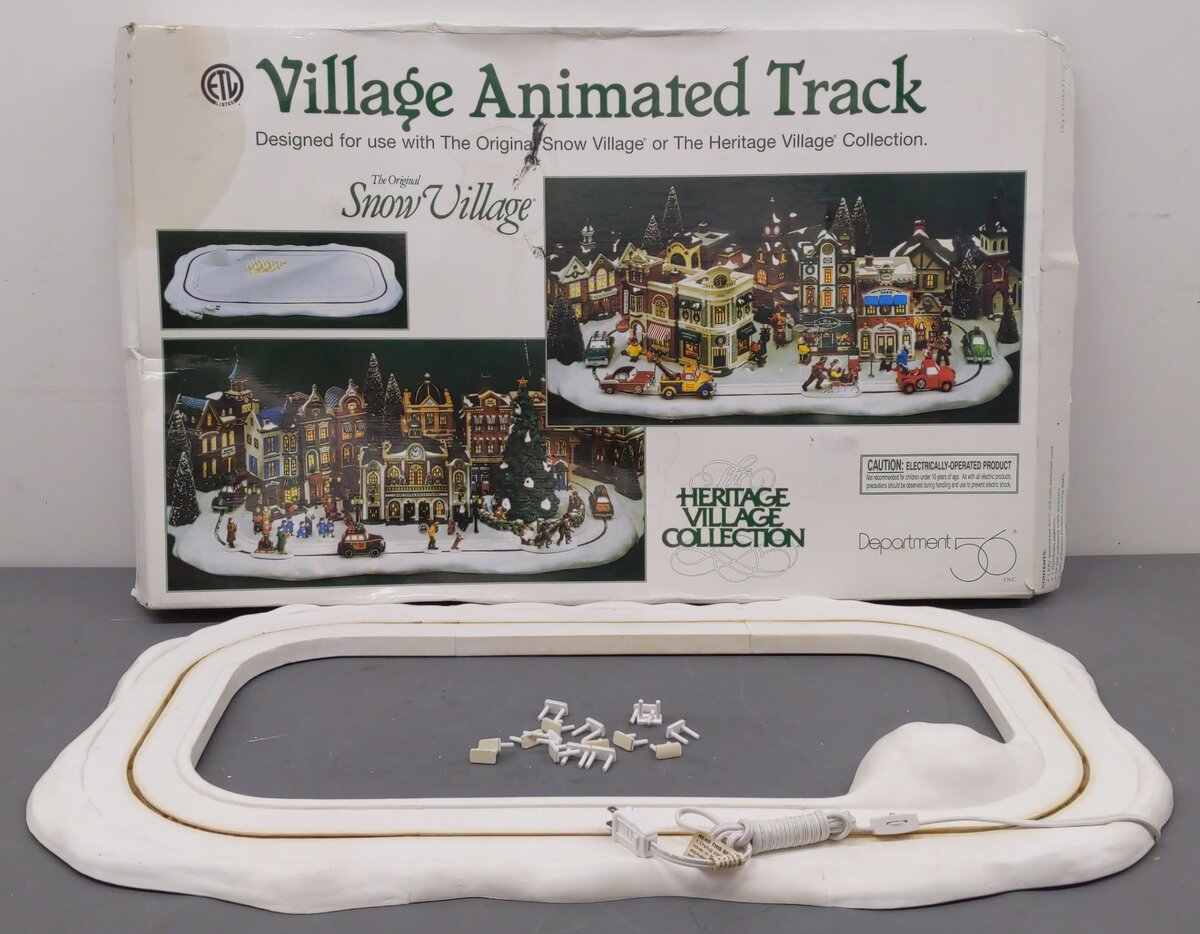 Dept 56 52642 Village Animated Track/Box