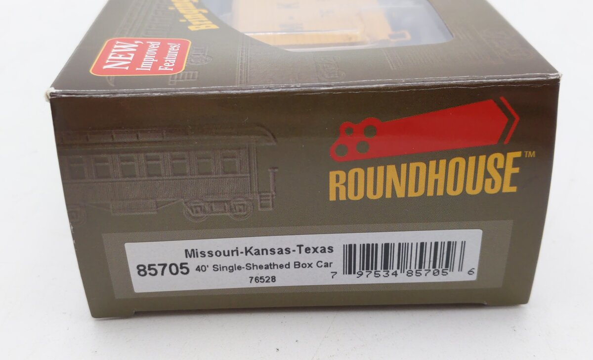Roundhouse 85705 HO MKT RTR 40' Outside Braced Box #76528