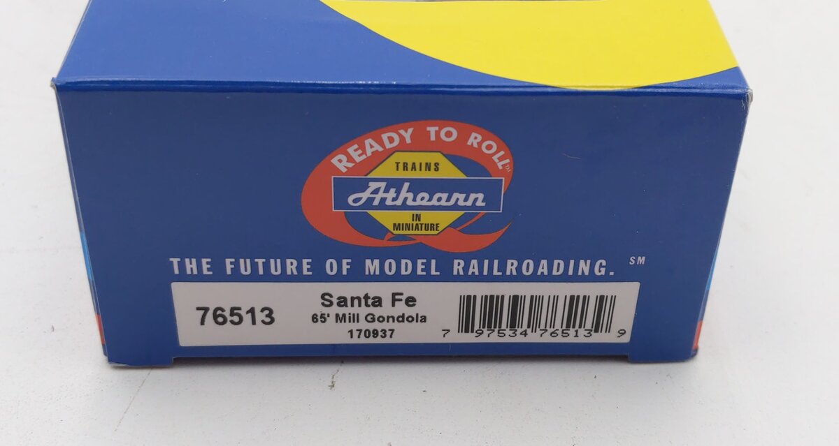Athearn 76513 HO SF RTR 65'6" Mill Gondola #170937