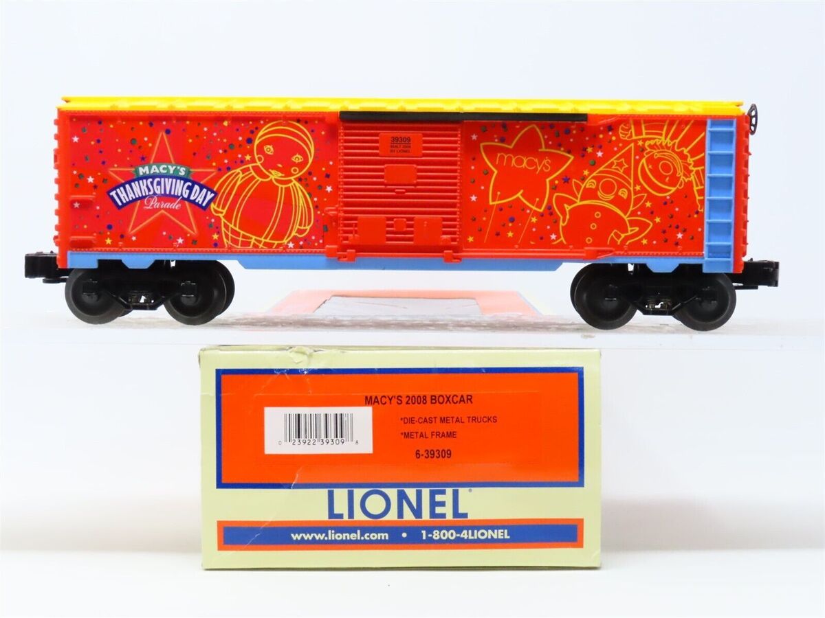 Lionel 6-39309 O Gauge Macy's 2008 Boxcar LN/Box