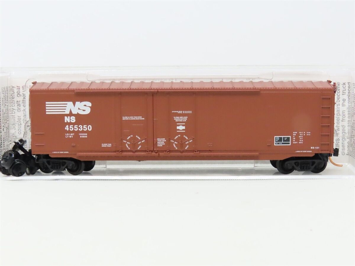 Micro-Trains 07500110 N Scale Norfolk Southern 50' Double Door Boxcar #455350