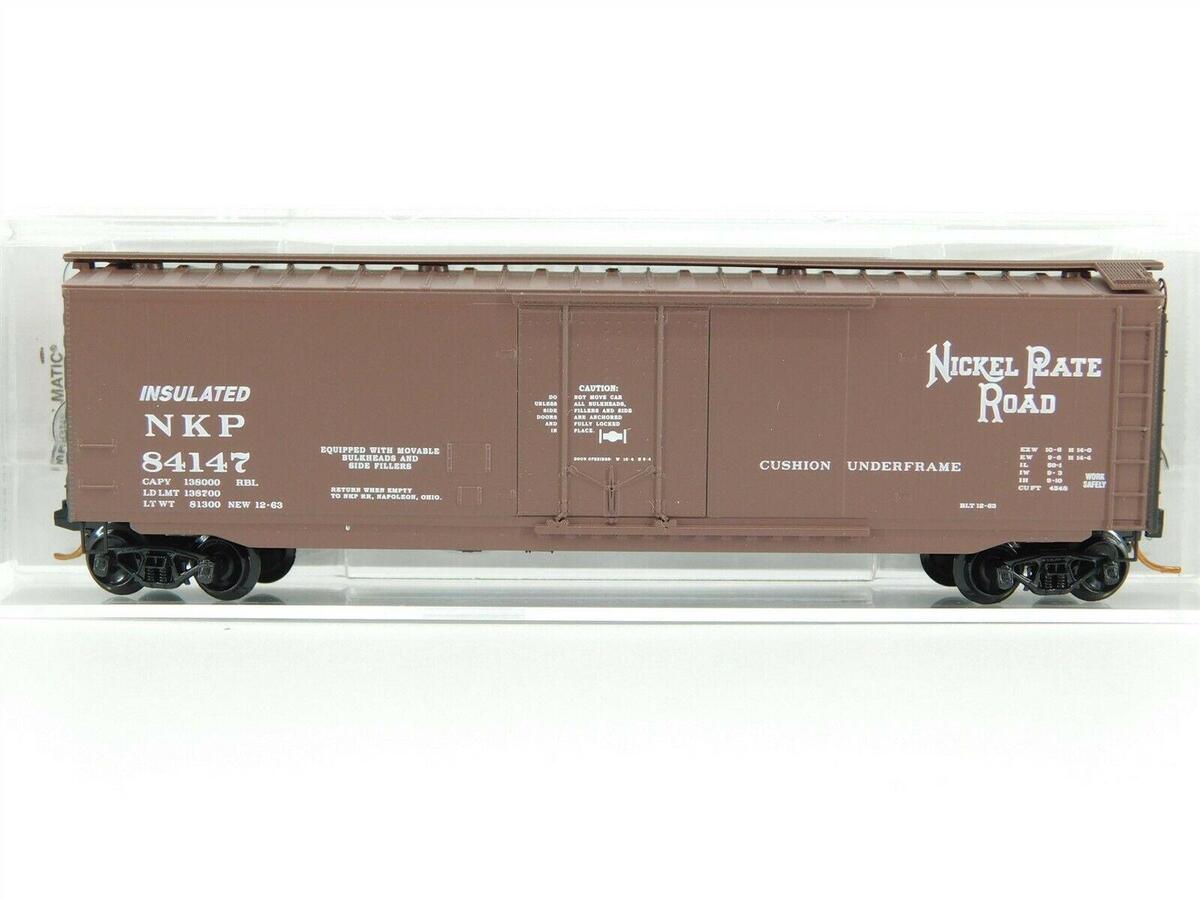 Micro-Trains 03200410 N Nickel Plate Road 50' Standard Plug Door Boxcar #84147 LN/Box